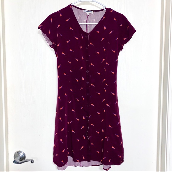 Vintage1998 By Junk Food Button zip LightningDress - Picture 1 of 10